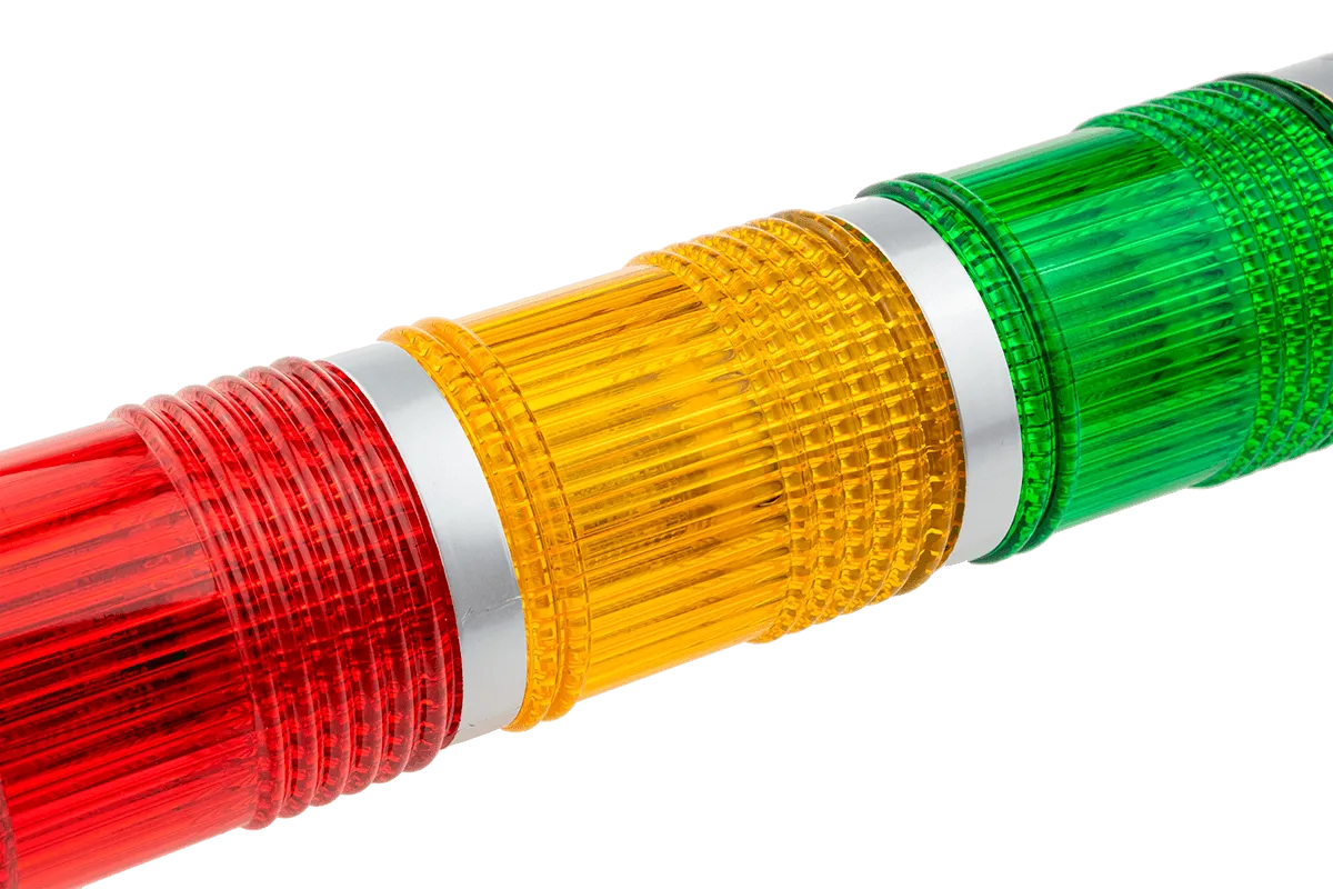 Светосигнальная колонна с зуммером, 220В AC