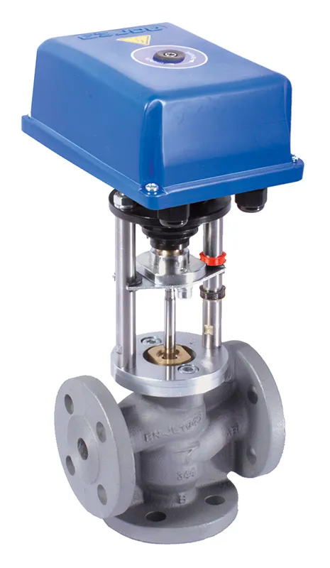 Клапаны регулирующие трехходовые ВКТР