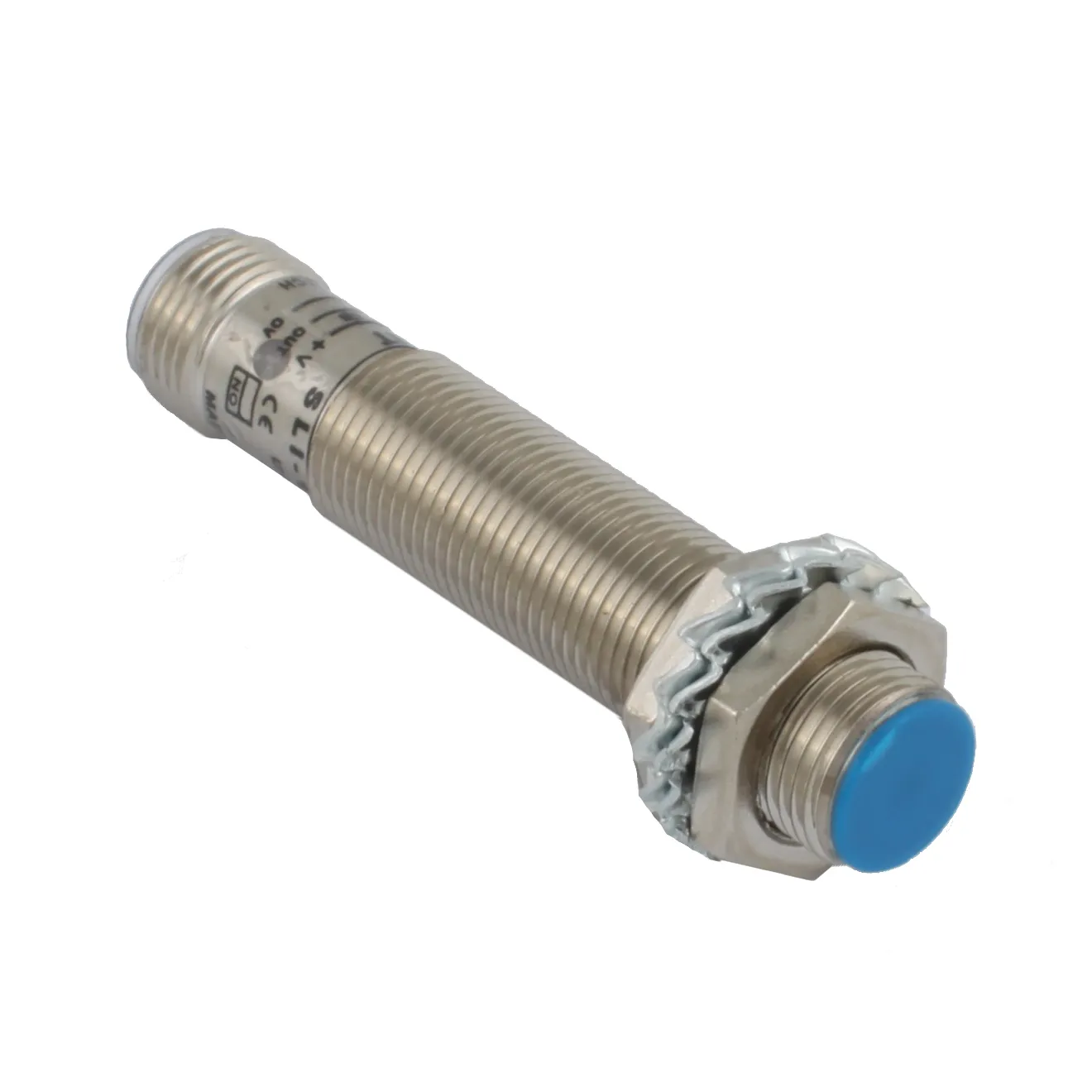 INNOCONT Индуктивный датчик, M12x1, L=61 мм, экранированный, зона срабатывания 2 мм, -25 +60 С, 12…24 VDC, IP67, выход: PNP NO, макс. ток 200 мА, разъем M12 SLI-12P2C