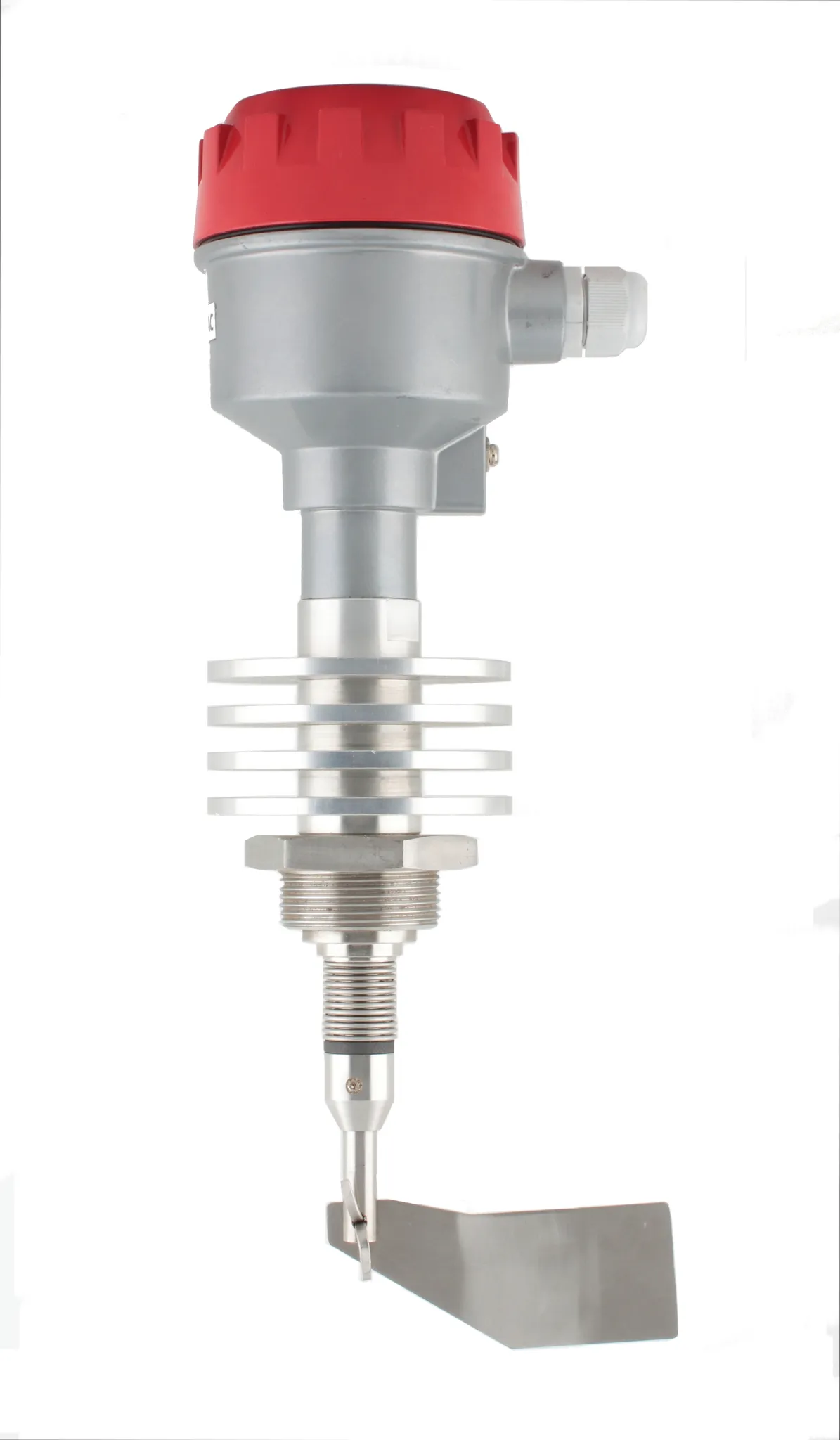 Механический ротационный датчик предельного уровня сыпучих материалов в алюм. корпусе, -40 +250 С, Рmax=0.8 bar, 24 VDC, IP65, лопасть 40х98 мм, нерж. сталь, скорость вращения 5 об/мин, соединение- резьба 1 1/2", нерж. сталь, удлинение 145 мм, нерж. сталь