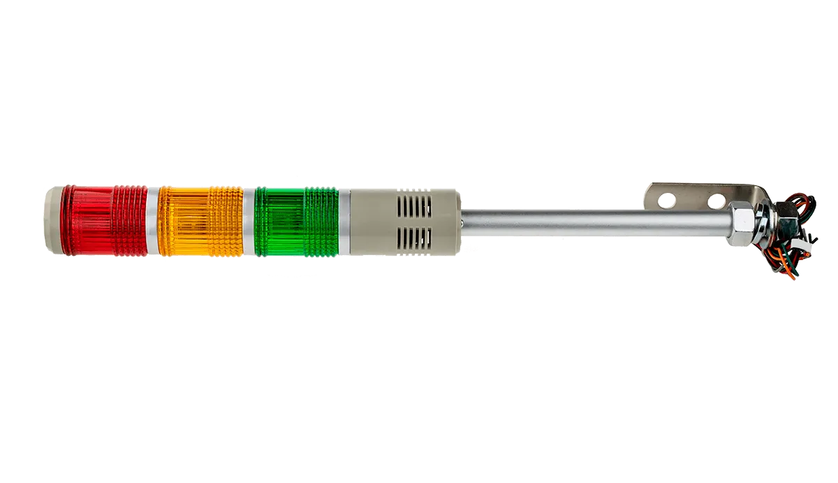 Светосигнальная колонна с зуммером, 24В AC/DC
