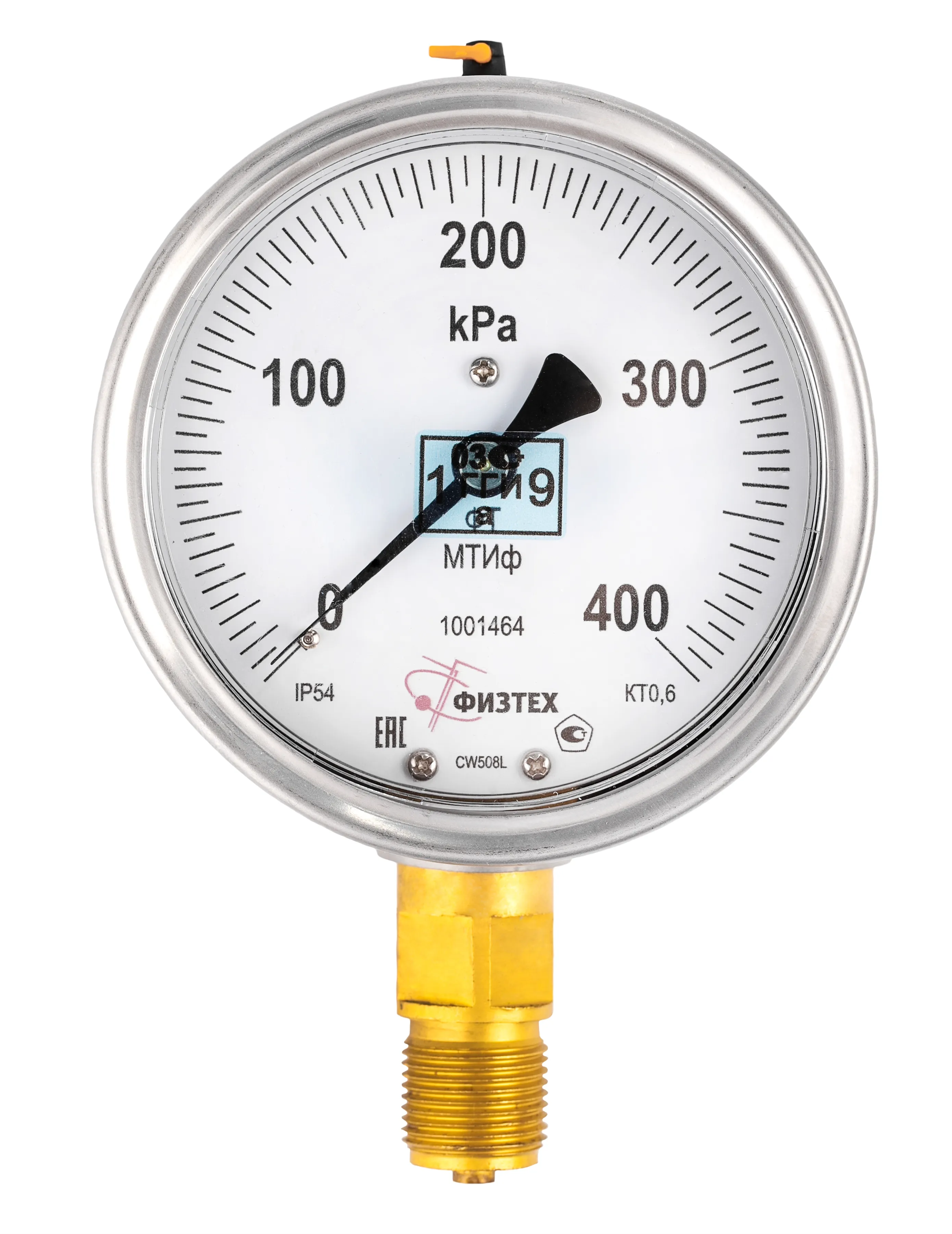 Вакуумметры, мановакуумметры, манометры точных измерений ВТИф, МВТИф, МТИф d.100 Без корр."0"