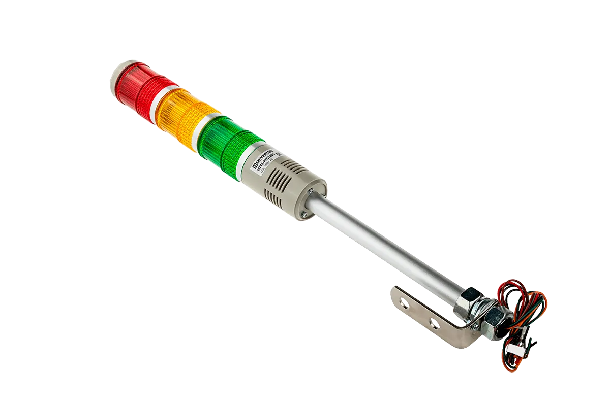 Светосигнальная колонна с зуммером, 220В AC