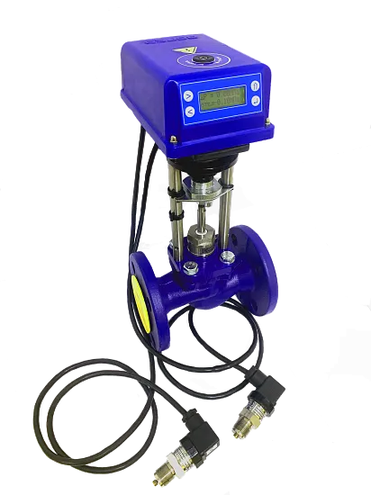 Универсальный электронный регулятор давления непрямого действия на базе интеллектуального электрического исполнительного механизма ВЭП-245