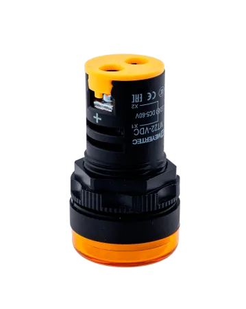 Индикатор напряжения, 5-60V DC, желтый