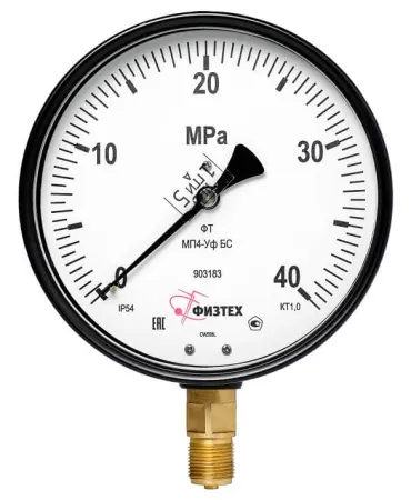 Вакуумметры, мановакуумметры, манометры общетехнические пылевлагозащищенные ВП4-Уф, МВП4-Уф, МП4-Уф УХЛ1