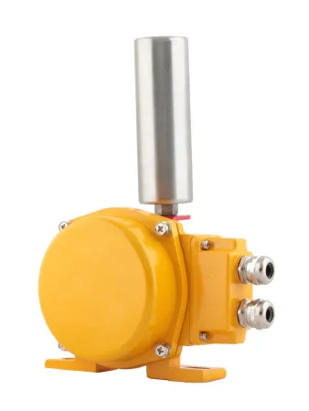 Датчик контроля схода ленты в алюм. корпусе, -40...+75С, 250 VAC, 10 A, IP65, 2 релейных выхода, материал контактного ролика - нерж. сталь