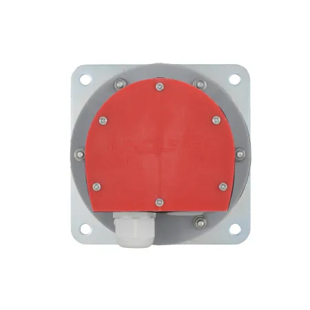 Мембранный датчик подпора для сыпучих материалов в пластиковом корпусе (аналог СУМ-1), -40 +80 С, IP54, чувств. от 100 г/л; соединение- фланец 114x114 мм, мембрана- NBR, выход- реле SPDT