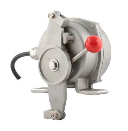 Датчик остановки конвейера в корпусе из нерж. стали, -40...+75С, 250 VAC, 10 A, IP67, 2 релейных выхода