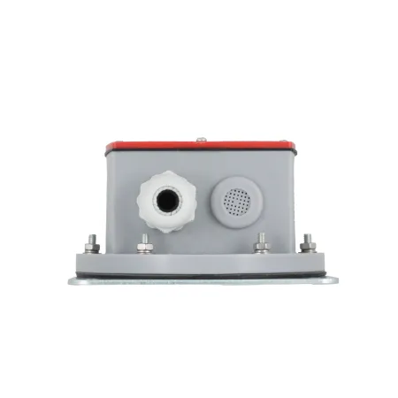 Мембранный датчик подпора для сыпучих материалов в пластиковом корпусе (аналог СУМ-1), -40 +80 С, IP54, чувств. от 100 г/л; соединение- фланец 114x114 мм, мембрана- NBR, выход- реле SPDT