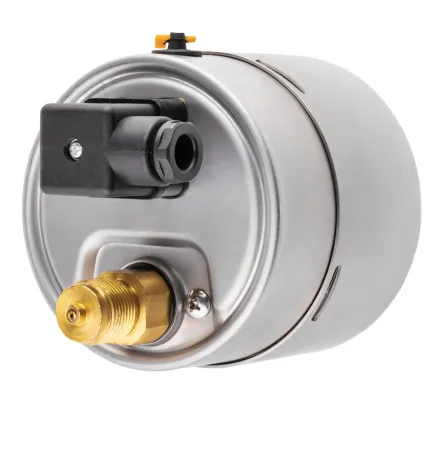 Вакуумметры, мановакуумметры, манометры электроконтактные пылевлагозащищенные ДВ2010ф, ДА2010ф, ДМ2010ф IP54(IP65) (Диаметр: 100 мм)