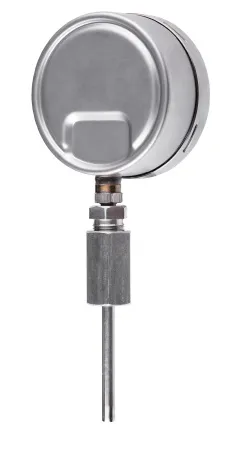 Термометры биметаллические коррозионностойкие ТБф-226 с возможностью гидрозаполнения (Диаметр: 80 мм, 100 мм, 160 мм)