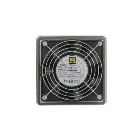 Вентилятор с фильтром, расход воздуха: с фильтром/без -65/96 м3/ч, 220В AC, IP54 MTK-FFNT065-150