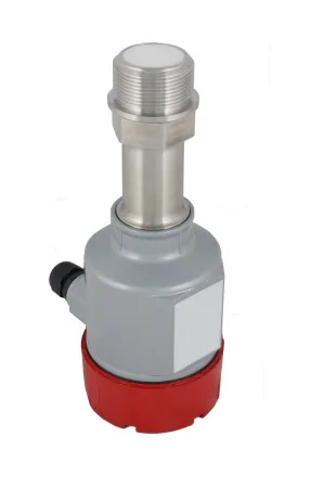 Микроволновый сигнализатор потока сыпучих материалов в алюм. корпусе, взрывозащ. ТР ТС 012/2011, зона действия до 1,2 м, -40 +150 С, Pmax=25 bar, 30-250 VAC - 20-35 VDC, IP 67, соединение- резьба G 1 1/2", нерж. сталь 304, 2 кабельных ввода, выход- реле D