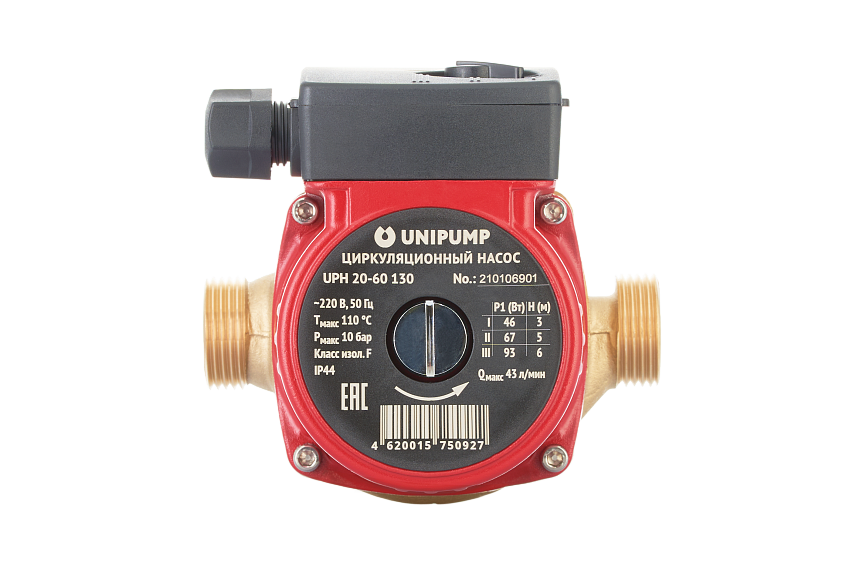 Циркуляционный насос UNIPUMP UPH 20-60 130