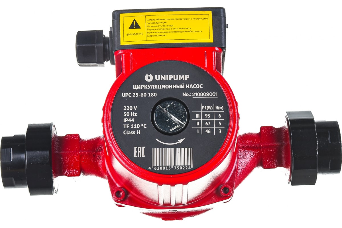 Циркуляционный насос UNIPUMP UPC 25-60 180